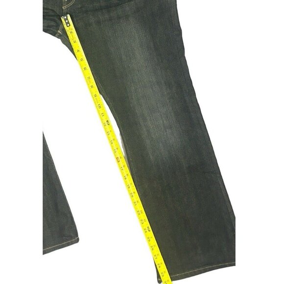 Gap Premium Boot Fit Straight Blue Denim Jeans Men's Size Dark Wash 34W x 30L - Picture 9 of 12